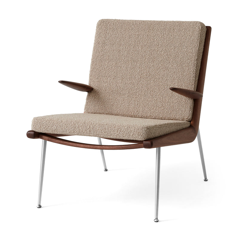 &amp;Tradition - Boomerang HM2 Loungechair | karakorum 003 / Walnuss geölt