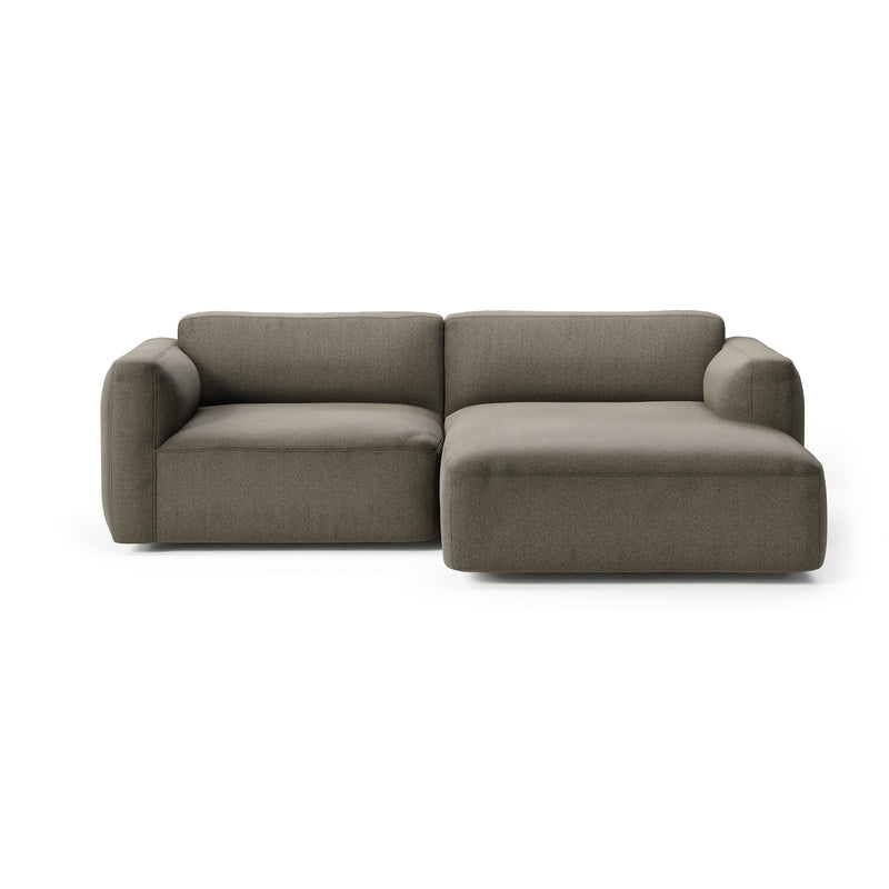 &amp;Tradition - Develius Mellow Sofa | Barnum 08 / Konfiguration B / Graugrün