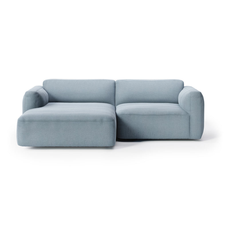 &amp;Tradition - Develius Mellow Sofa | Cifrado 0741 / Konfiguration C / Blau