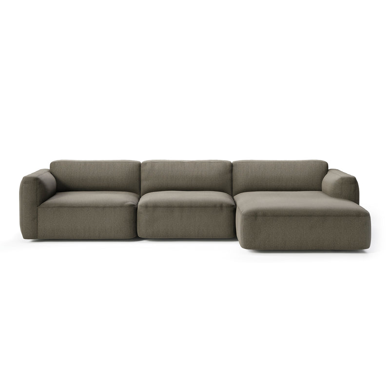 &amp;Tradition - Develius Mellow Sofa | Barnum 08 / Konfiguration F / Graugrün