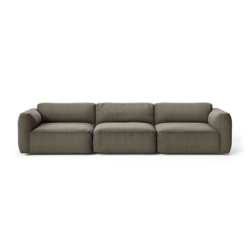 &amp;Tradition - Develius Mellow Sofa | Barnum 08 / Konfiguration D / Graugrün