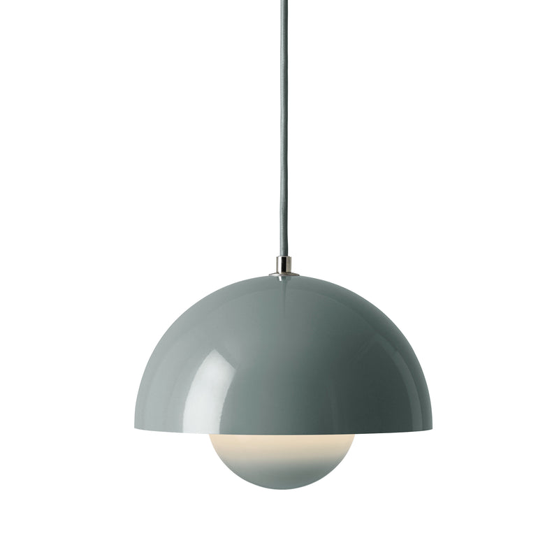 &amp;Tradition - FlowerPot Pendelleuchte VP1 (farbig) | steinblau