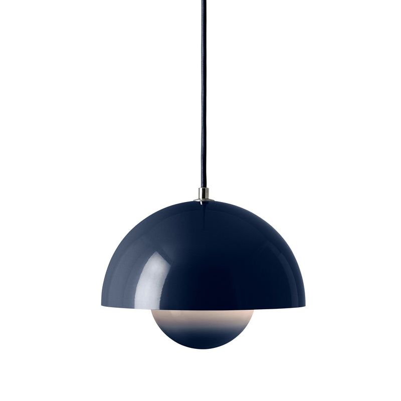 &amp;Tradition - FlowerPot Pendelleuchte VP1 (farbig) | stahlblau