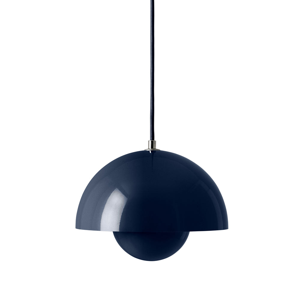&amp;Tradition - FlowerPot Pendelleuchte VP1 (farbig) | stahlblau
