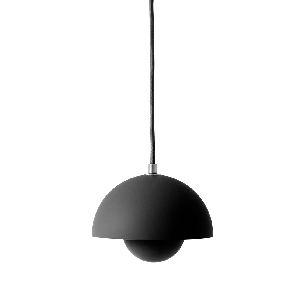 &amp;Tradition - FlowerPot Pendelleuchte VP10 | matt schwarz