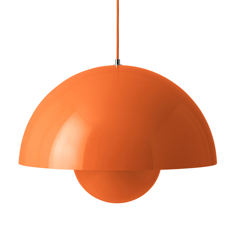 &amp;Tradition - VP2 FlowerPot Pendelleuchte | zesty orange