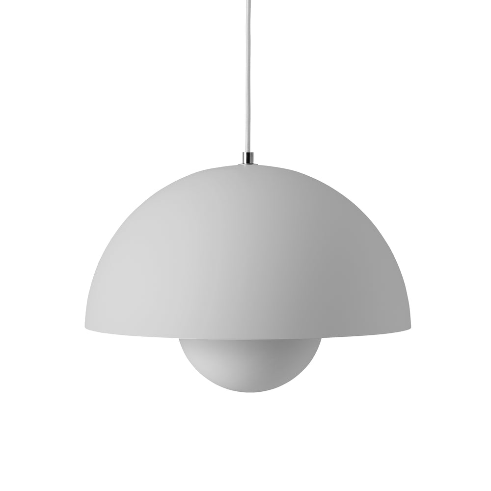 &amp;Tradition - FlowerPot Pendelleuchte VP7 | matt hellgrau