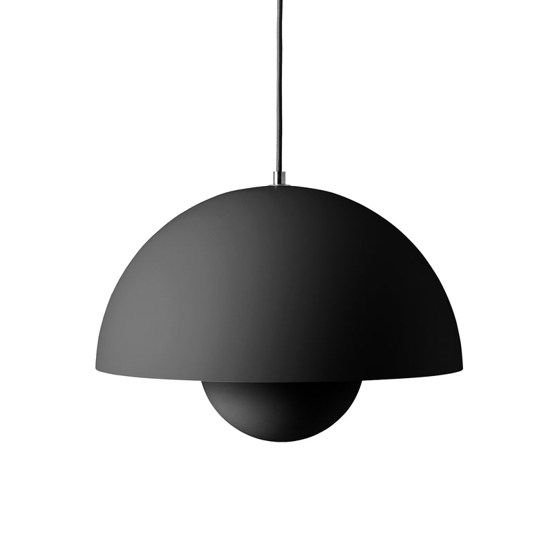 &amp;Tradition - FlowerPot Pendelleuchte VP7 | matt schwarz