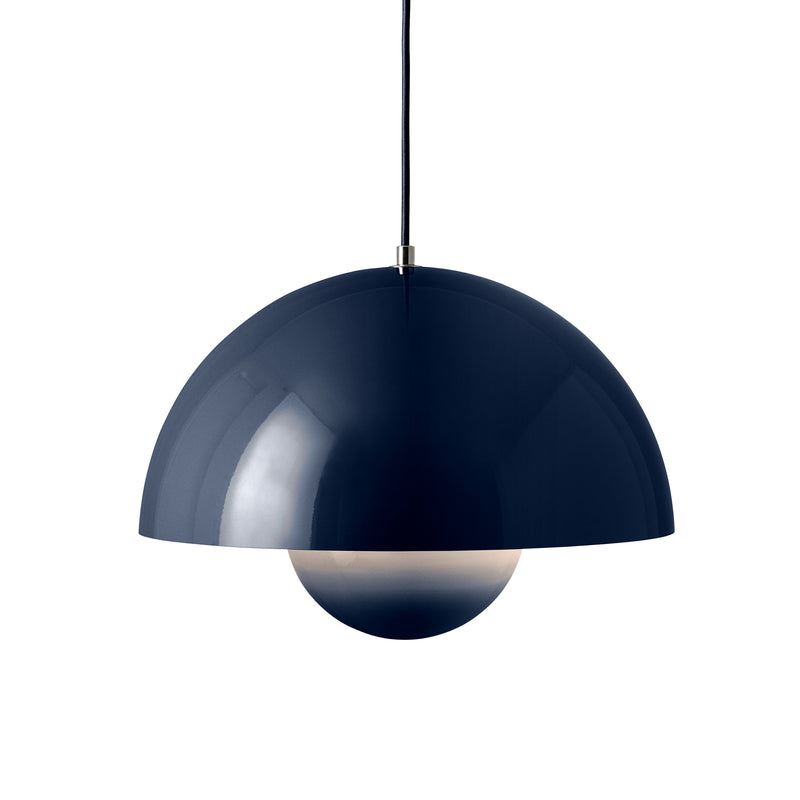 &amp;Tradition - FlowerPot Pendelleuchte VP7 | stahlblau