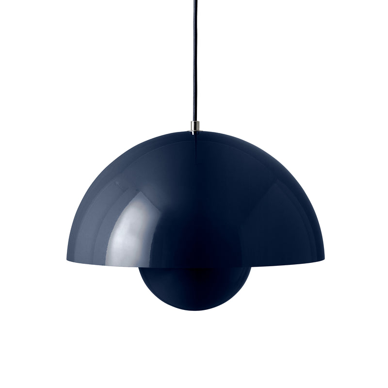 &amp;Tradition - FlowerPot Pendelleuchte VP7 | stahlblau