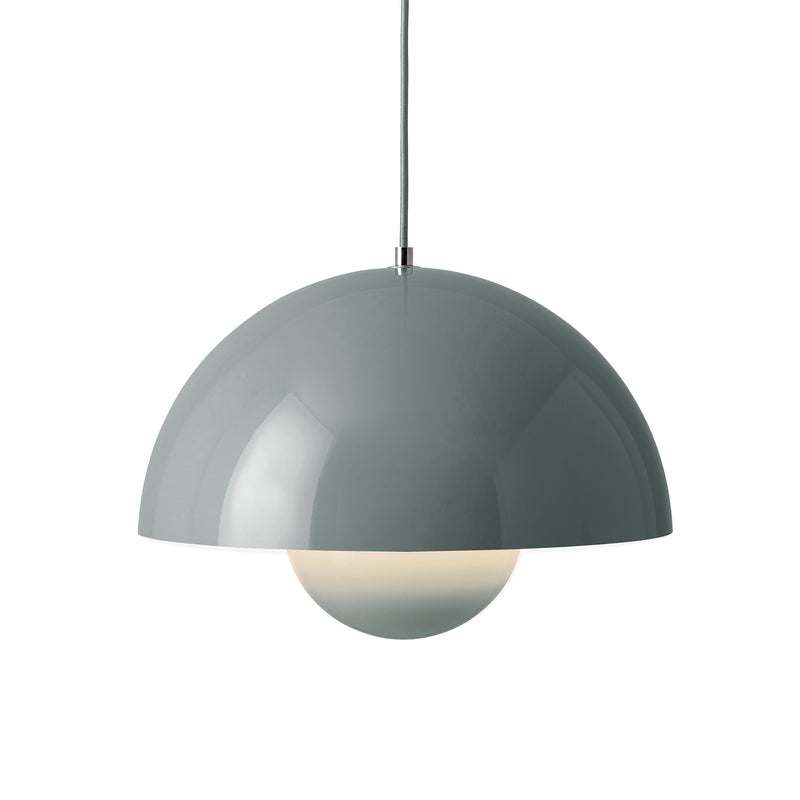 &amp;Tradition - FlowerPot Pendelleuchte VP7 | steinblau