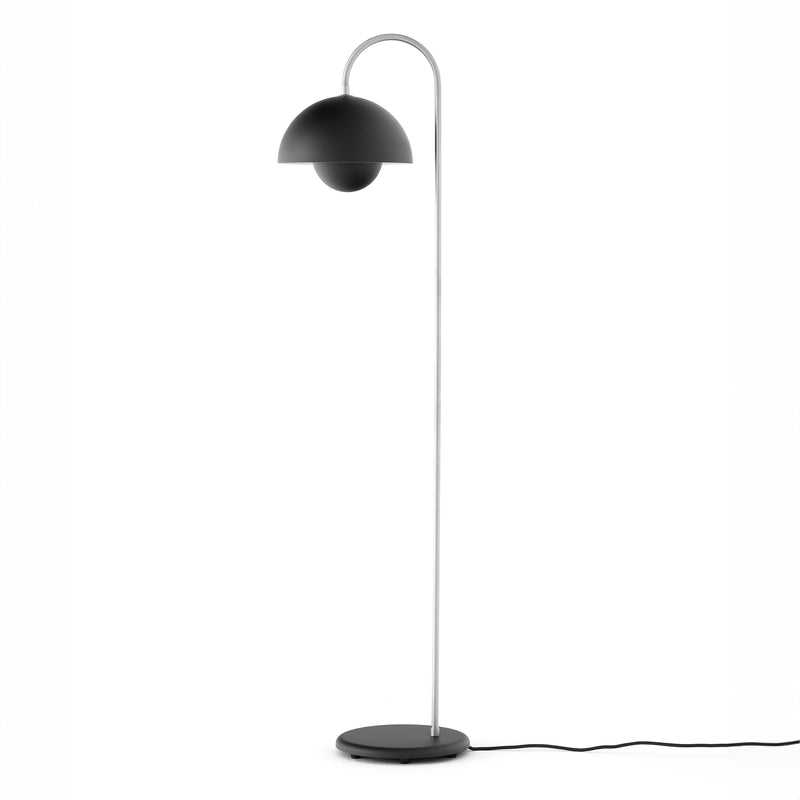 &amp;Tradition - FlowerPot Stehleuchte VP12 | matt schwarz