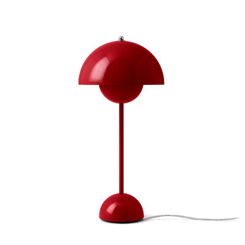 &amp;Tradition - FlowerPot Tischleuchte VP3 | zinnoberrot