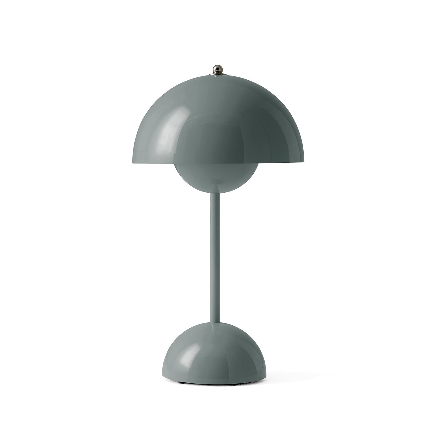 &amp;Tradition - Flowerpot Akku Tischleuchte VP9 | steinblau