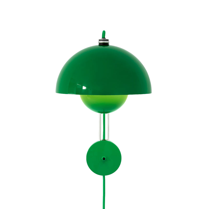 &amp;Tradition - Flowerpot Wandleuchte VP8 | signal grün