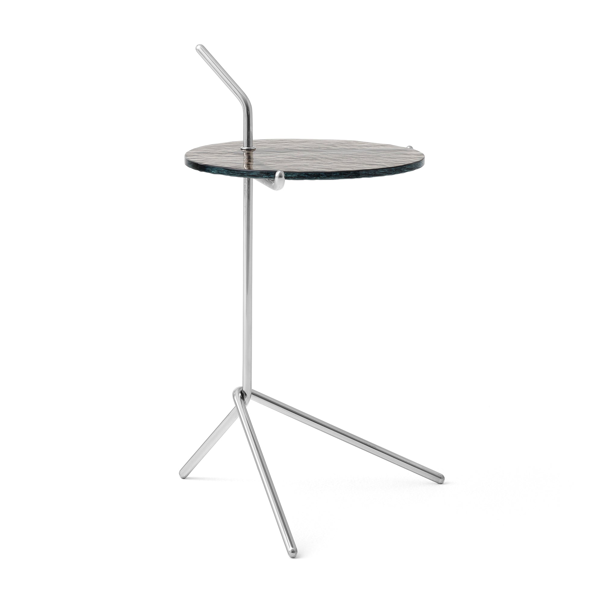 &amp;Tradition - Halten Side Table SH9 | Rauchglas / Edelstahl