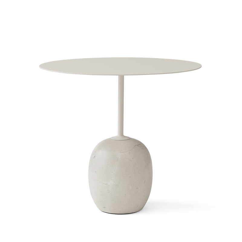 &amp;Tradition - Lato Beistelltisch | oval 40 x 50 cm / elfenbein