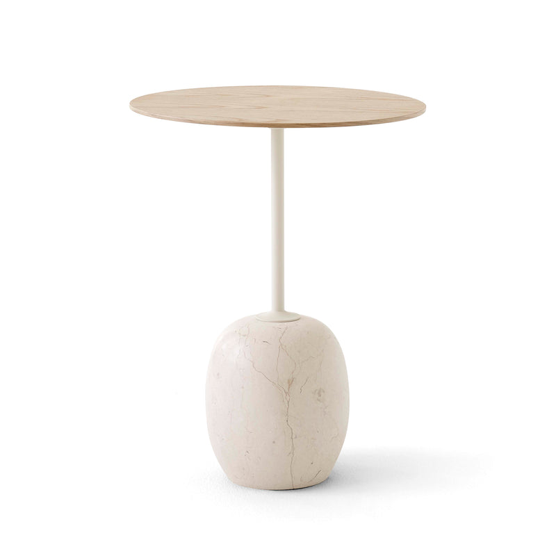 &amp;Tradition - Lato Beistelltisch | rund Ø 40 cm, H 50 cm / Eiche