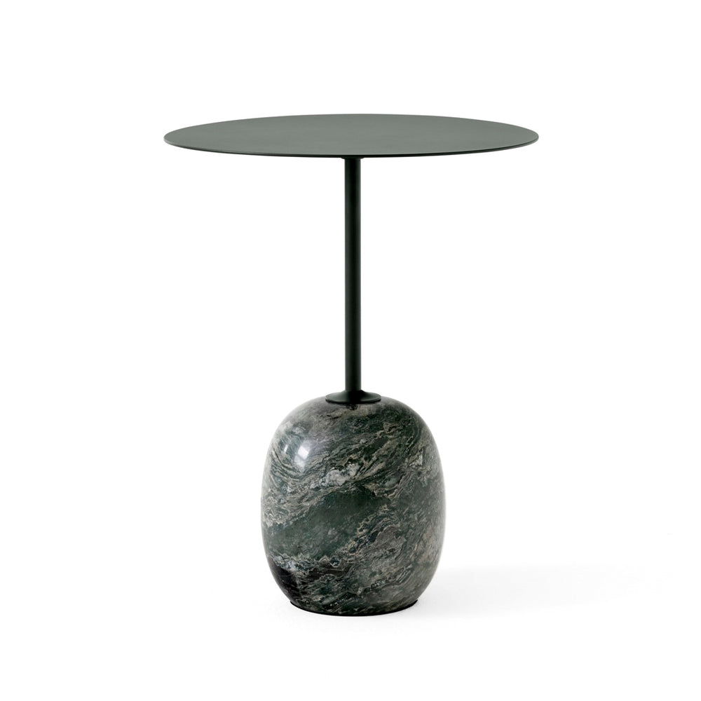 &amp;Tradition - Lato Beistelltisch | rund Ø 40 cm, H 50 cm / grün