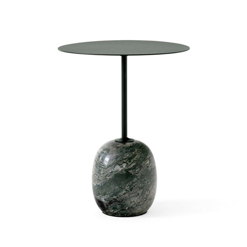 &amp;Tradition - Lato Beistelltisch | rund Ø 40 cm, H 50 cm / grün
