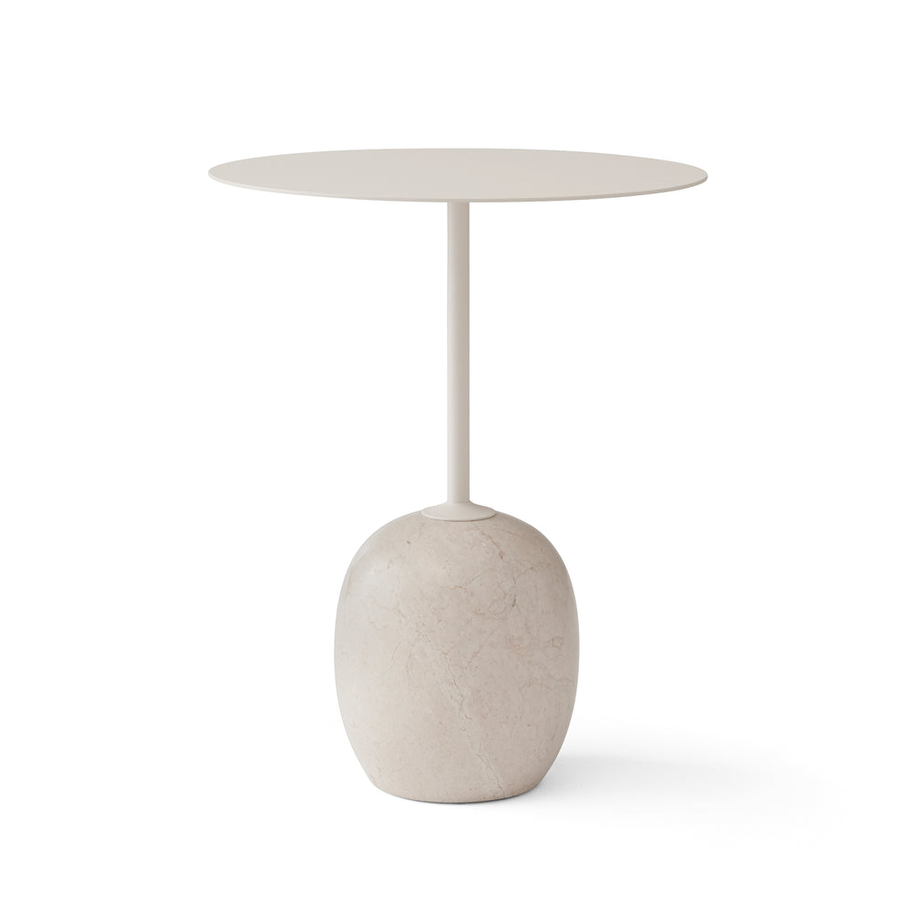 &amp;Tradition - Lato Beistelltisch | rund Ø 40 cm, H 50 cm / elfenbein