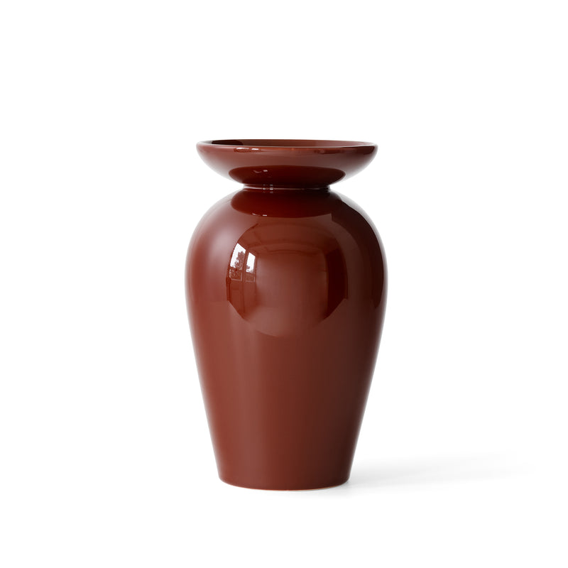 &amp;Tradition - Momento Vase | rotbraun