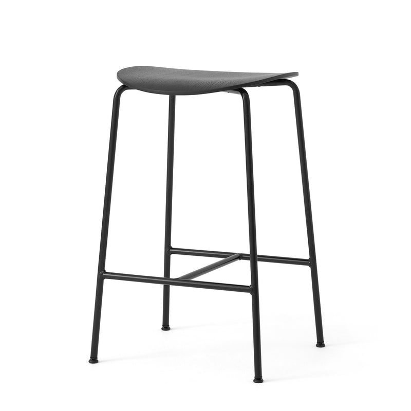 &amp;Tradition - Pavilion Barhocker | Eiche Schwarz / H 68 cm