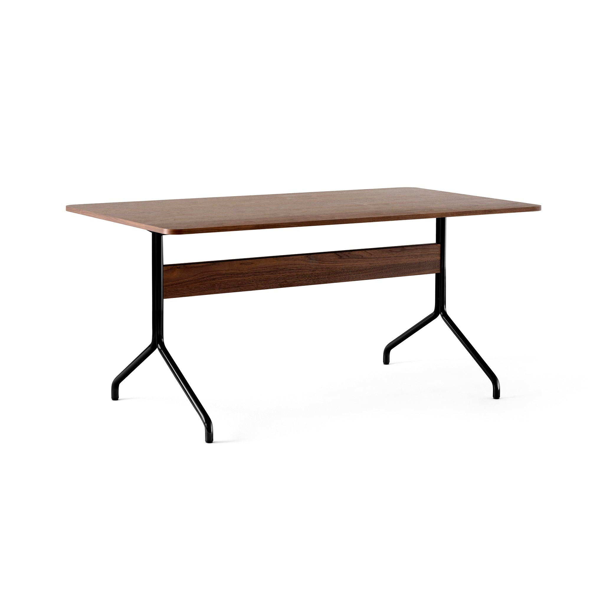 &amp;Tradition - Pavilion Dining Esstisch | 160 x 90 cm / Walnuss / black