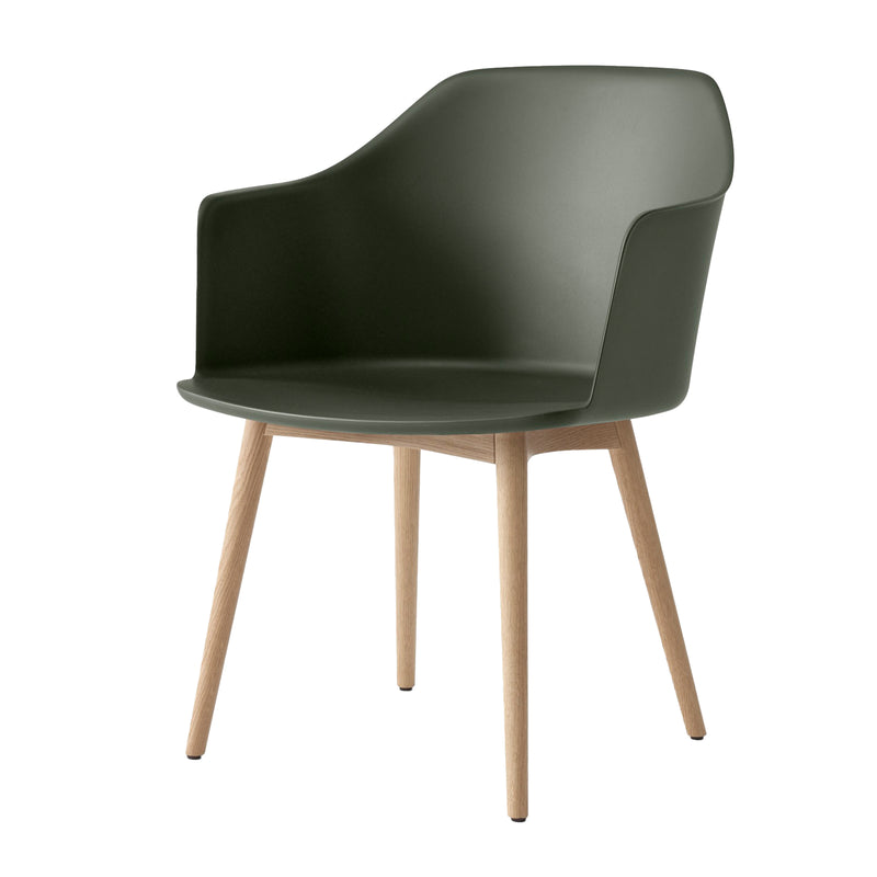 &amp;Tradition - Rely Armchair HW76 | bronze grün / Eiche
