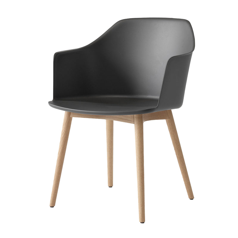 &amp;Tradition - Rely Armchair HW76 | steingrau / Eiche