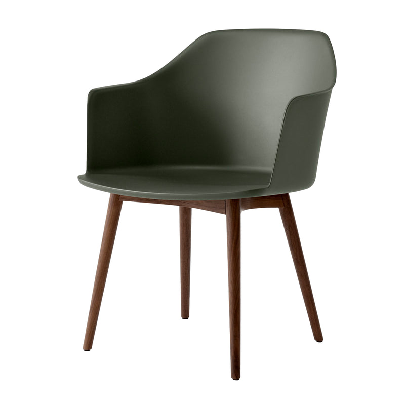&amp;Tradition - Rely Armchair HW76 | bronze grün / Walnuss