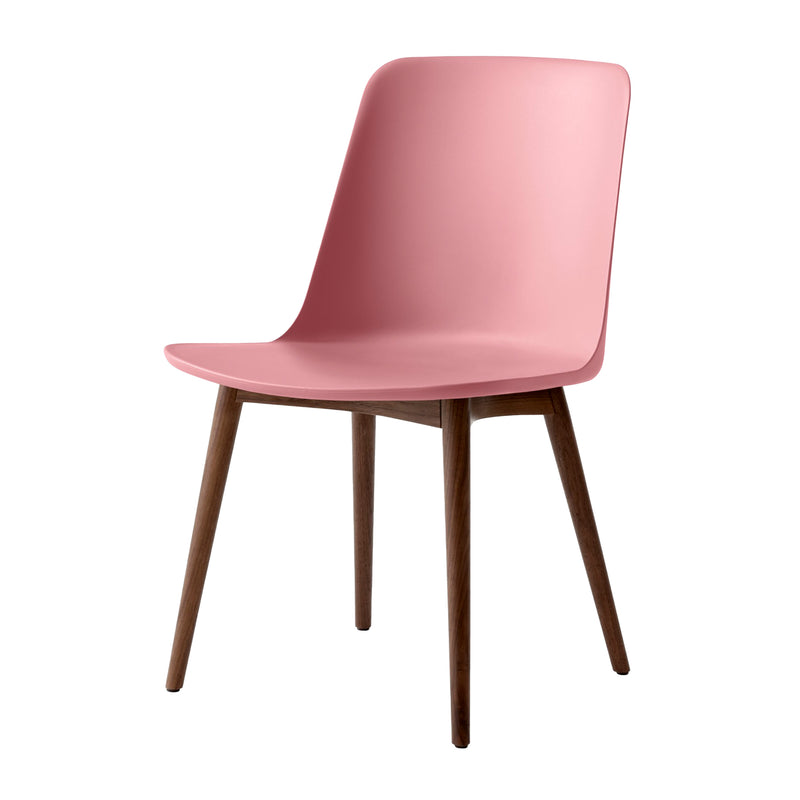 &amp;Tradition - Rely Side Chair HW71 | soft pink / Walnuss