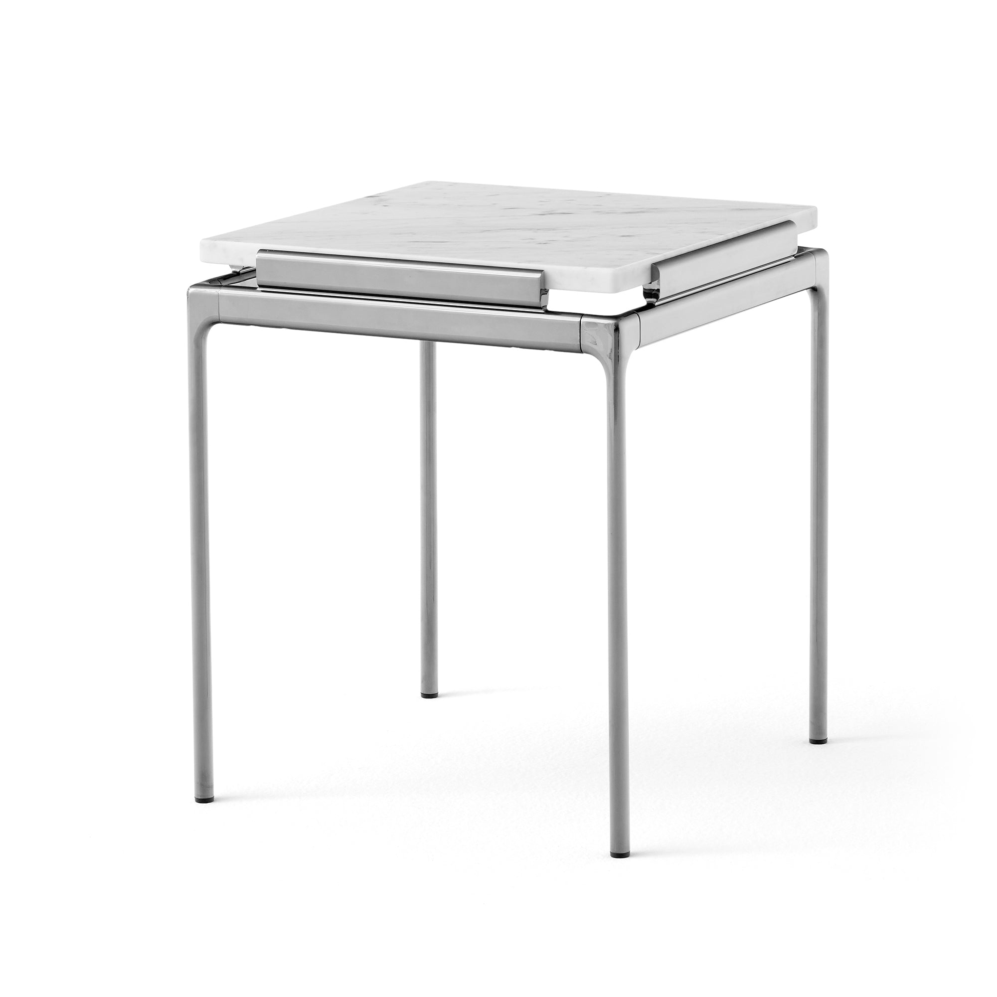 &amp;Tradition - Sett Side Table LN11 | bianco carrara