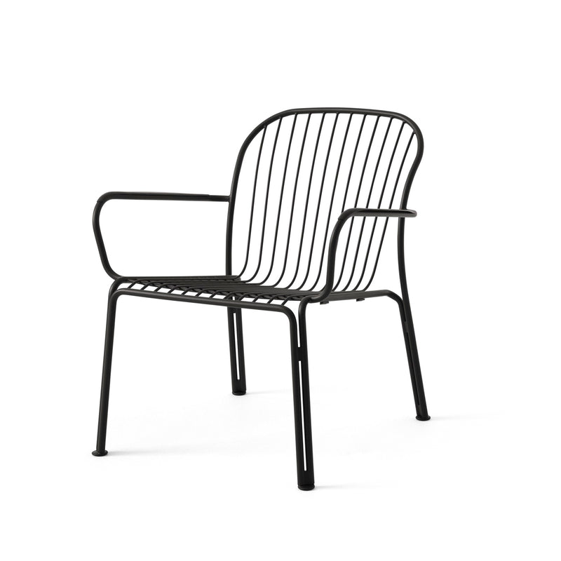 &amp;Tradition - Thorvald SC101 Outdoor Lounge Armlehnstuhl | warm schwarz