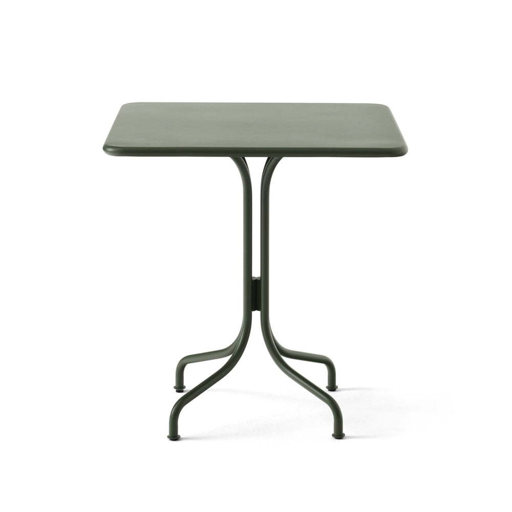 &amp;Tradition - Thorvald Outdoor Bistrotisch | quadratisch / bronze grün