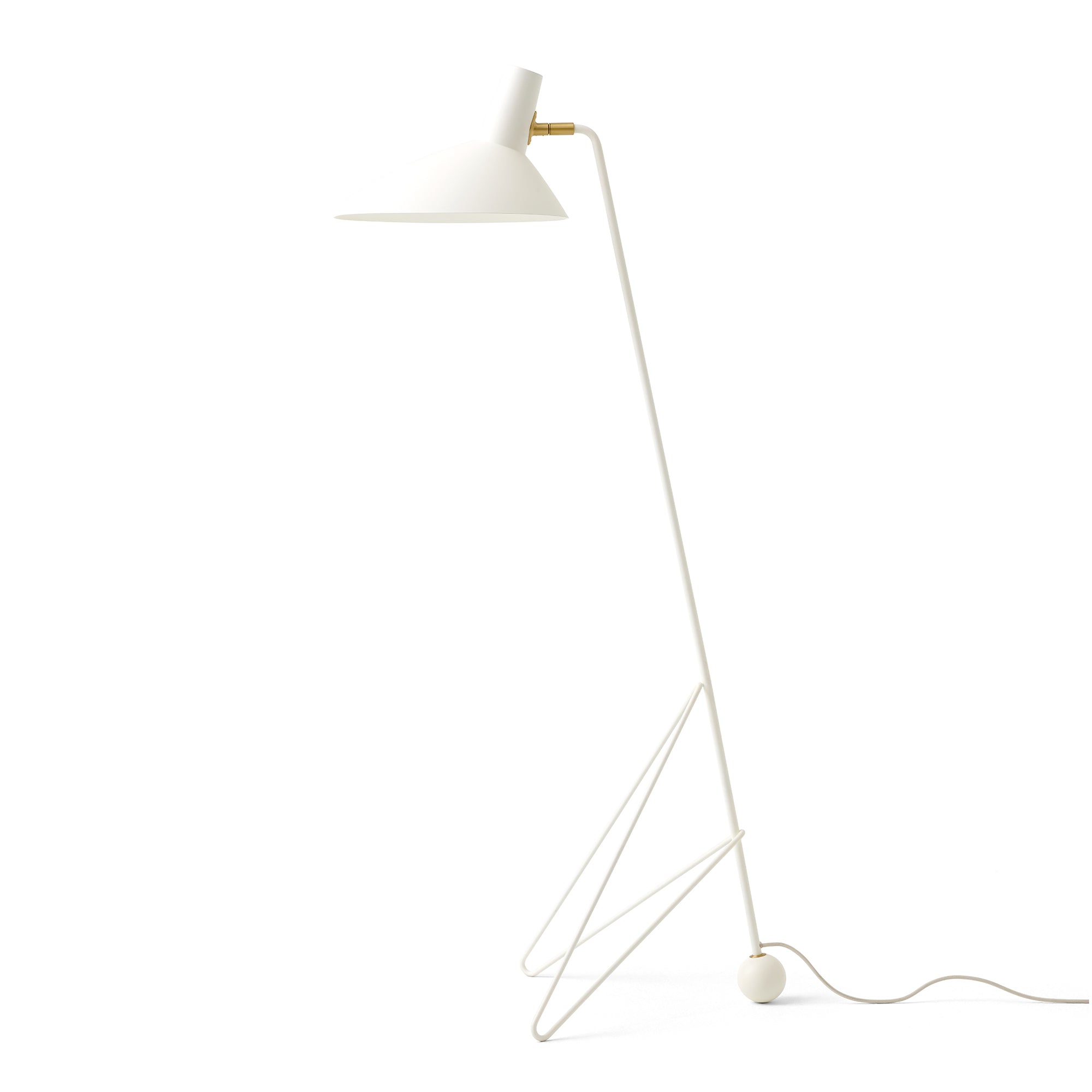 &amp;Tradition - Tripod HM8 Stehleuchte | matt weiß