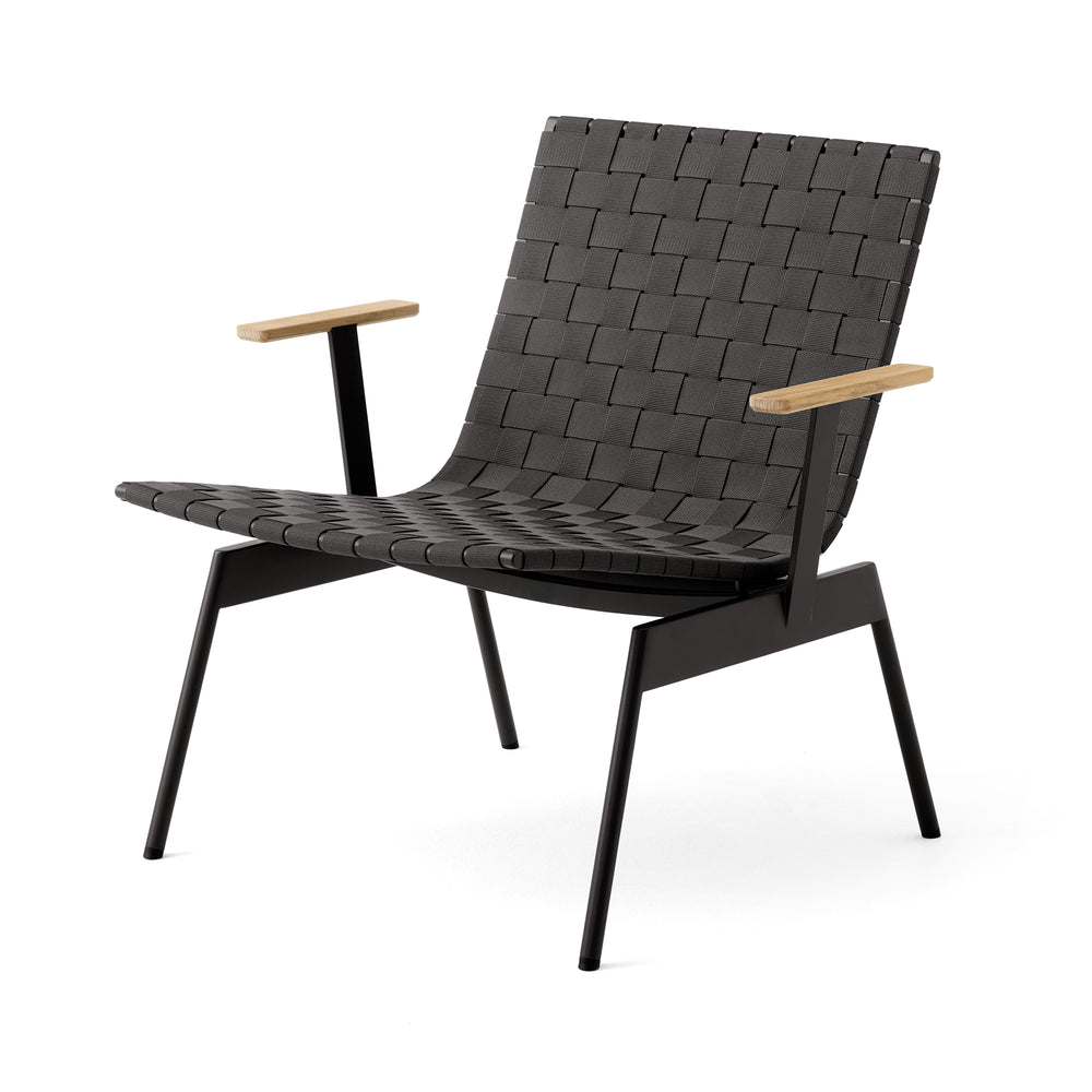 &amp;Tradition - Ville Outdoor Lounge Chair | AV45 / warm schwarz