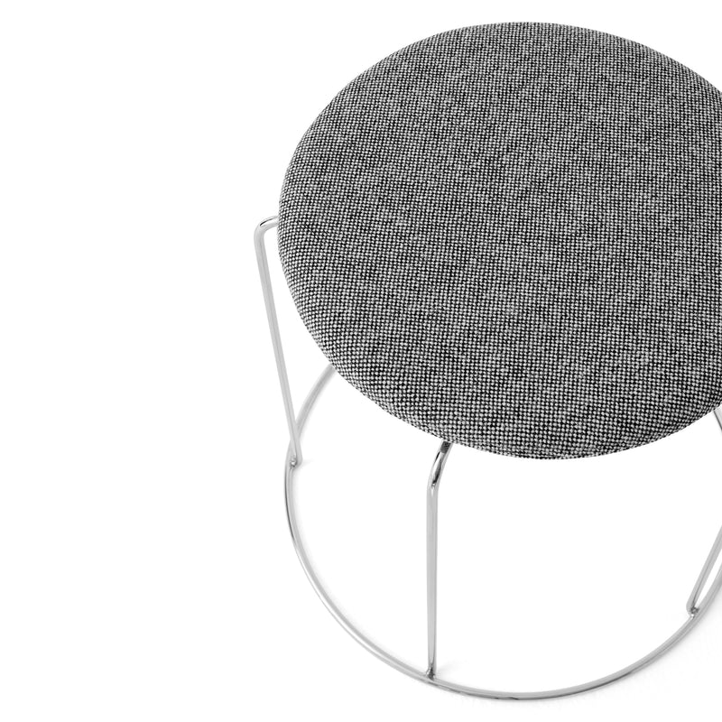 &amp;Tradition - Wire Hocker mit Sitzauflage VP11