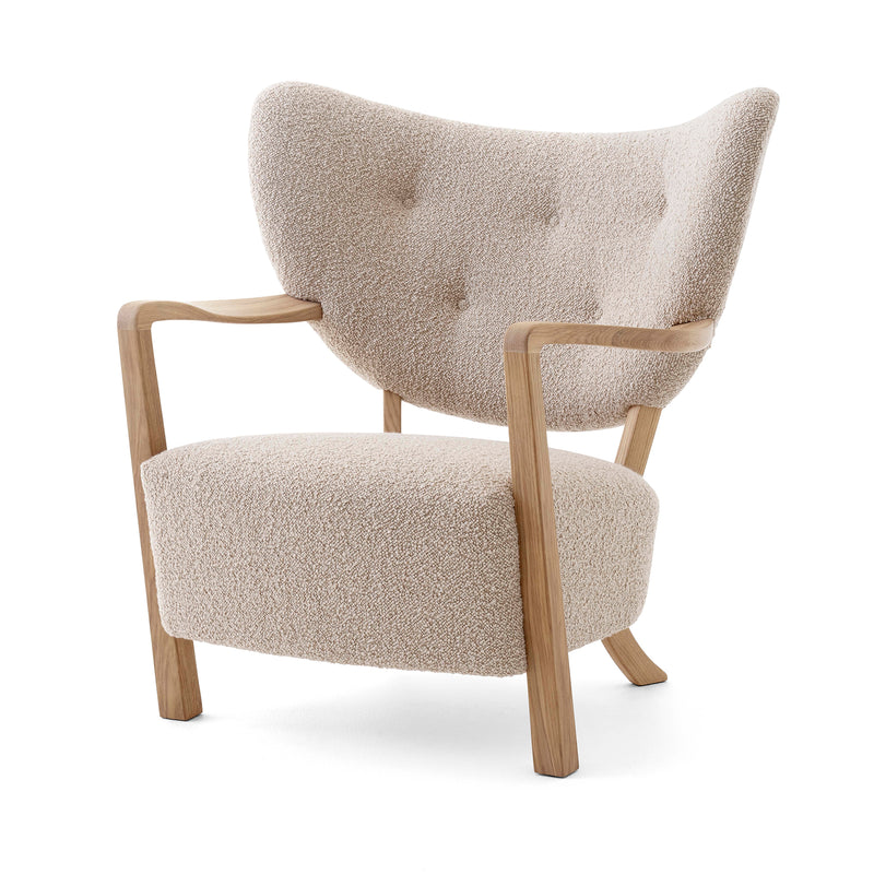&amp;Tradition - Wulff ATD2 Lounge Chair | karakorum 003 / Eiche geölt