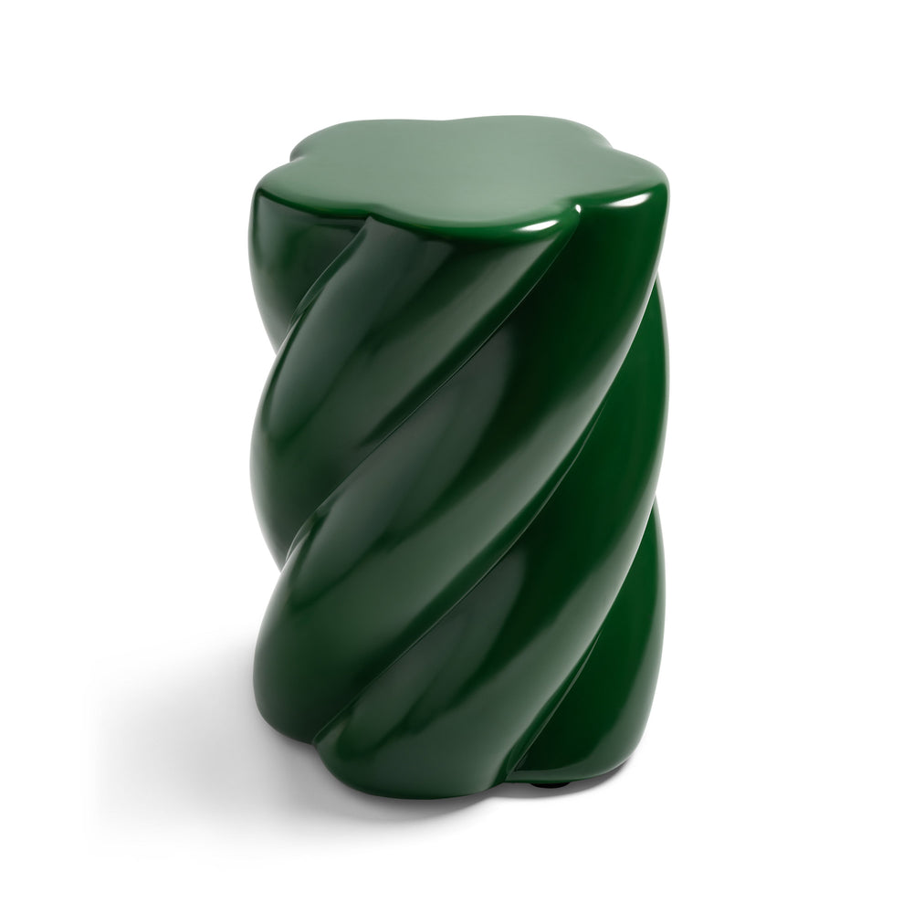 &amp;klevering - Marshmallow Hocker | grün