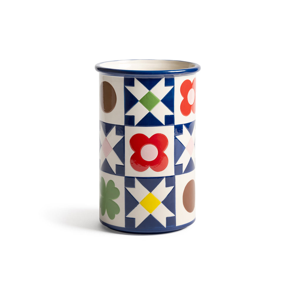 &amp;klevering - Patch Vase | quilt