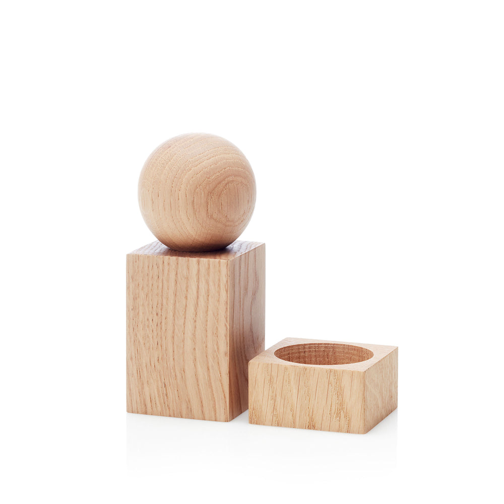 applicata - Twist Salz- und Pfeffer-Set | Eiche