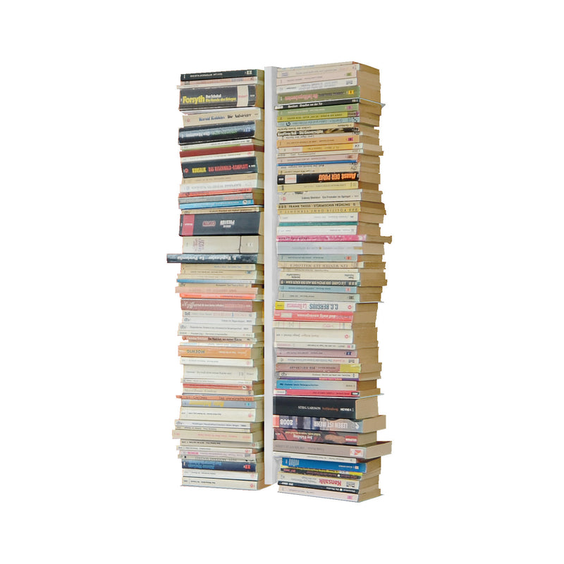 Radius Design - Booksbaum I Bücherregal | Wand / 91 cm / weiß