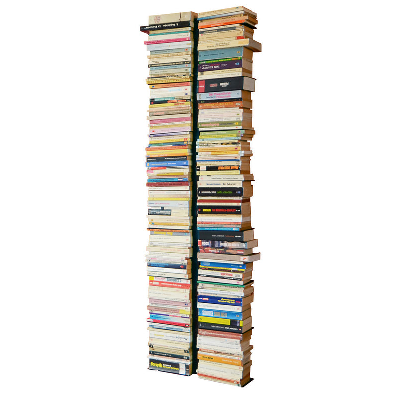 Radius Design - Booksbaum I Bücherregal | Wand / 170 cm / schwarz