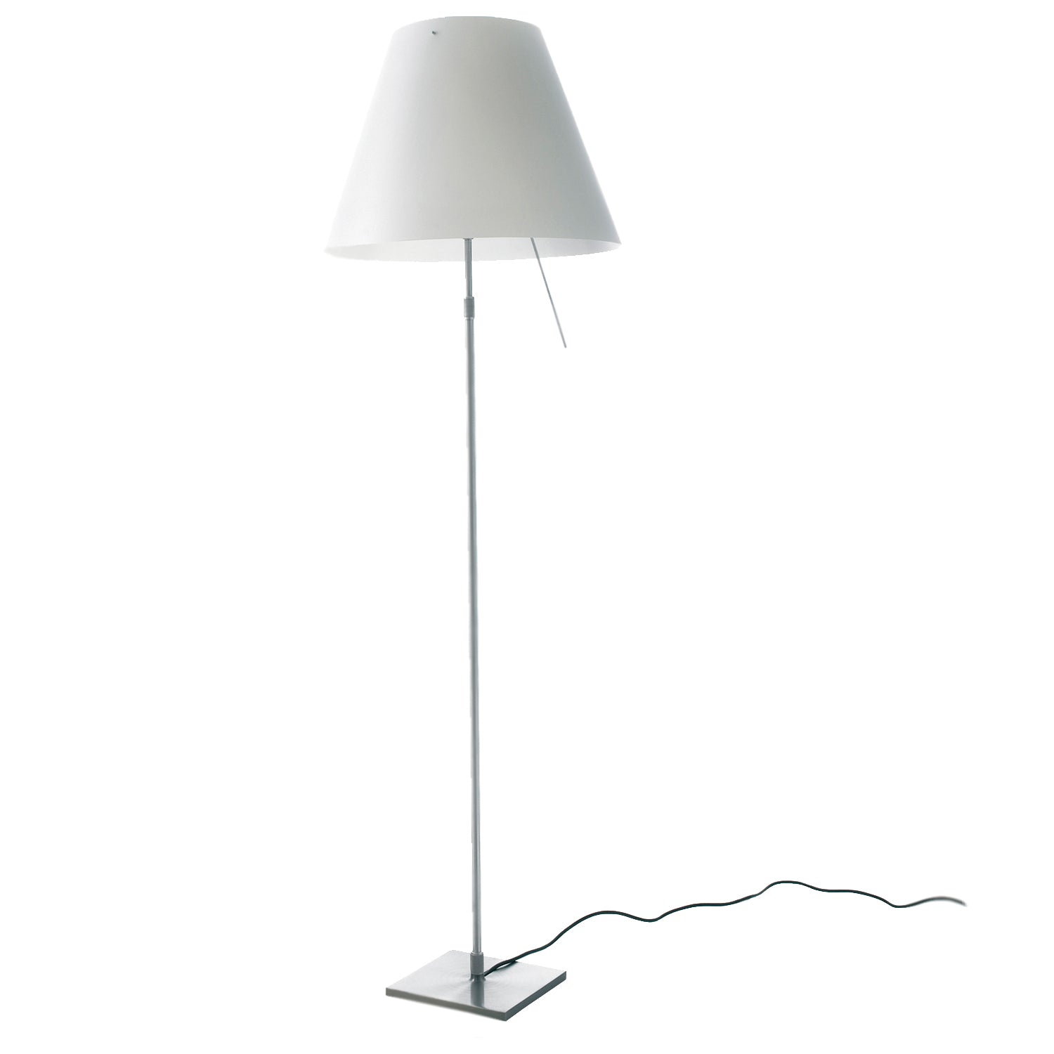 Luceplan - Costanza Stehleuchte | Komplett / aluminium