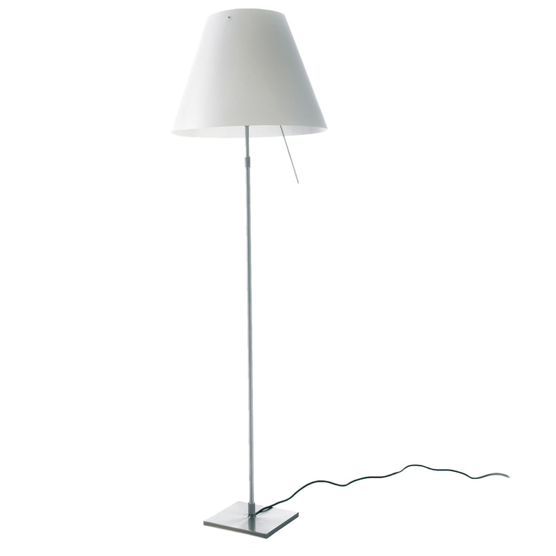 Luceplan - Costanza Stehleuchte | Komplett / aluminium