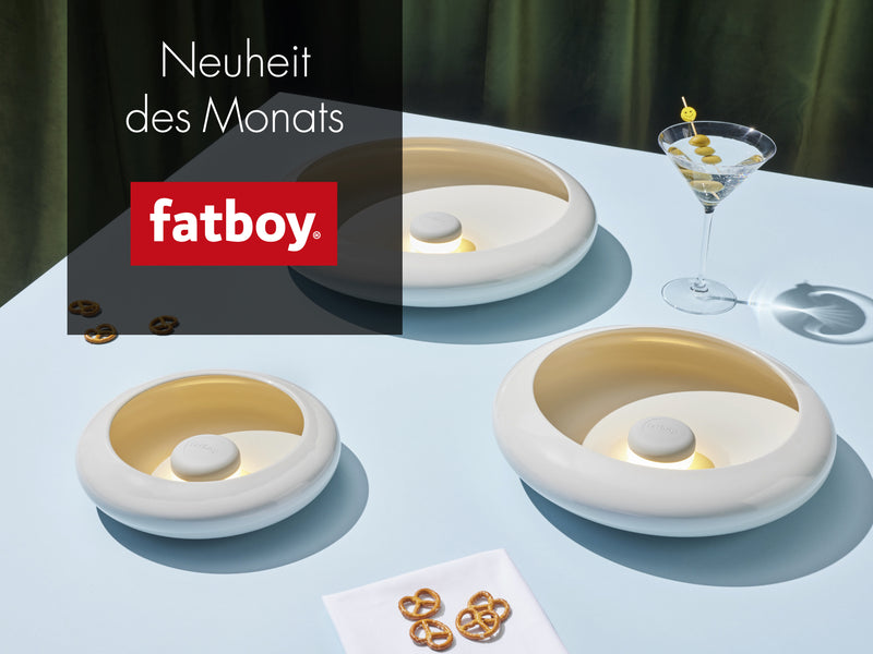 Fatboy - Oloha Large Schale mit LED Akkuleuchte