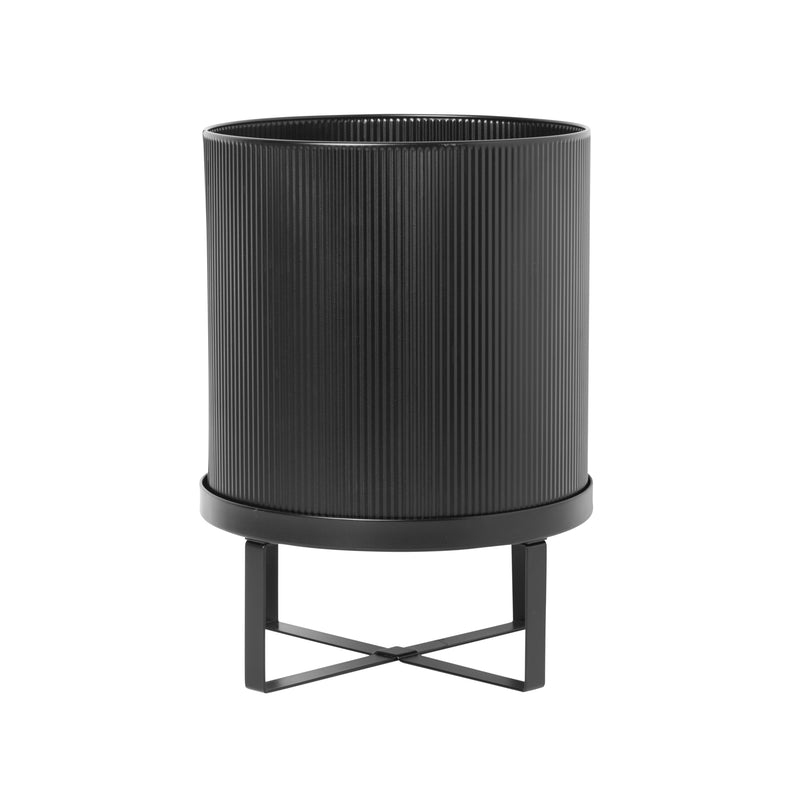 Ferm Living - Bau Pflanztopf | Ø 28 x H 38 cm / schwarz