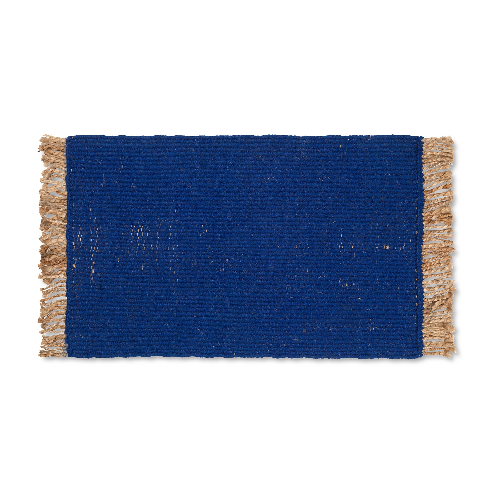 Ferm Living - Block Fußmatte | blau