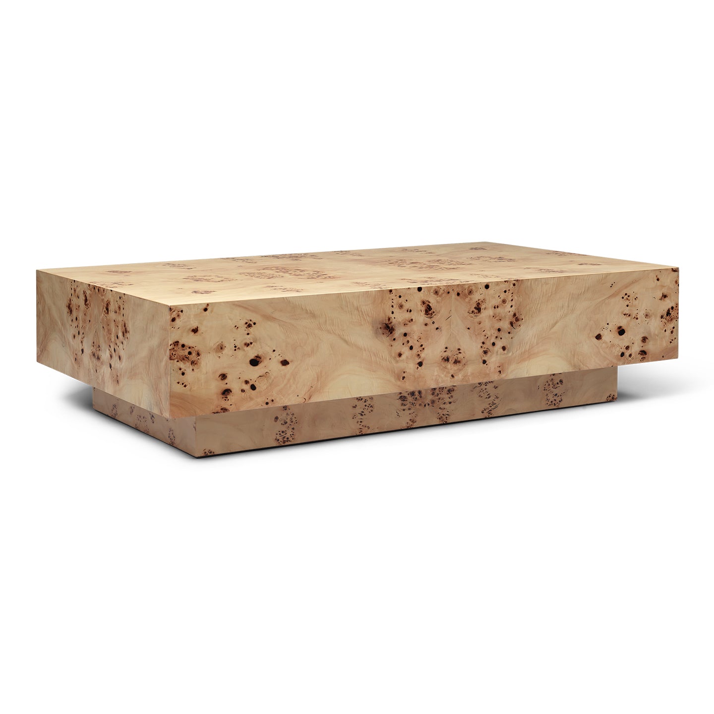 Ferm Living - Burl Coffee Table | ohne Schublade / natur